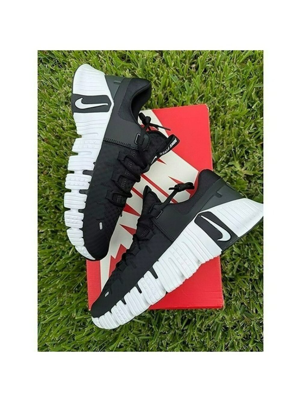 SIZES WOMEN'S NIKE METCON 5 DV3949-001 BLACK / WHITE WEIGHTLIFTING SHOES / GY